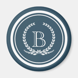 Monogram ontwerp magneet