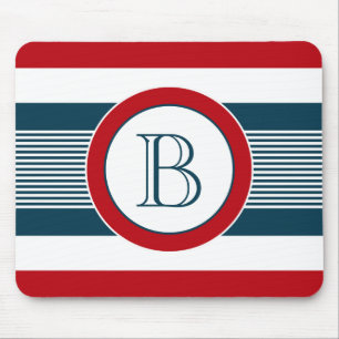 Monogram ontwerp muismat