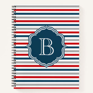 Monogram ontwerp notitieboek