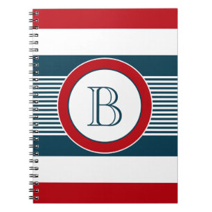 Monogram ontwerp notitieboek