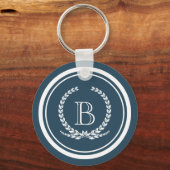 Monogram ontwerp sleutelhanger (Voorkant)