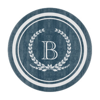 Monogram ontwerp snijplank