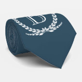 Monogram ontwerp stropdas (Opgerold)