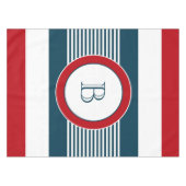 Monogram ontwerp tafelkleed (Voorkant (Horizontaal))