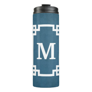 Monogram ontwerp thermosbeker
