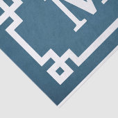 Monogram ontwerp tissuepapier (Detail)