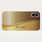 Monogram ontwerp van classolofkicel Case-Mate iPhone case (Achterkant (horizontaal))