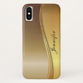 Monogram ontwerp van classolofkicel Case-Mate iPhone case (Achterkant)
