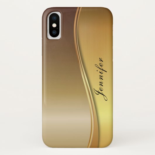 Monogram ontwerp van classolofkicel Case-Mate iPhone case (Achterkant)