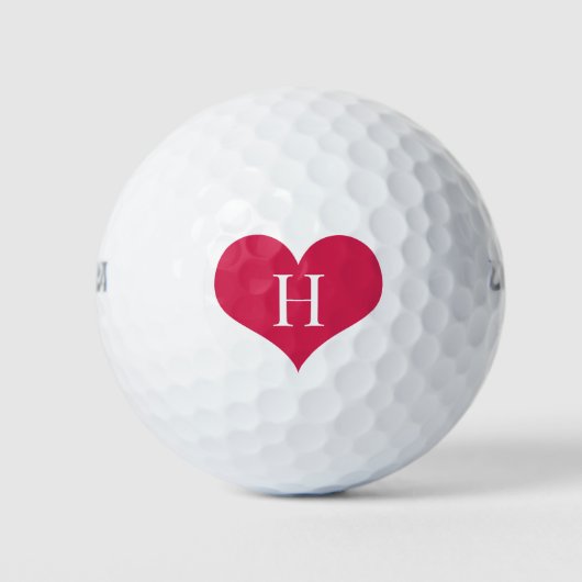 Monogram op maat golfballen (Voorkant)