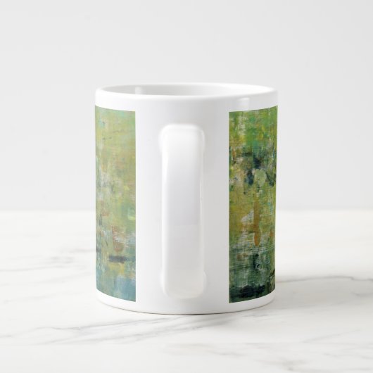 Monogram | Opulent veld II Extra Grote Mok (Achterkant)