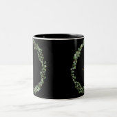 MONOGRAM OR NOIR EUCALYPTUS 2 CAFÉ MUG (Centre)
