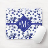 Monogram | Oriental Sakura Branch Pattern Muismat (Met muis)