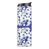 Monogram | Oriental Sakura Branch Pattern Thermosbeker (Gedraaid links)