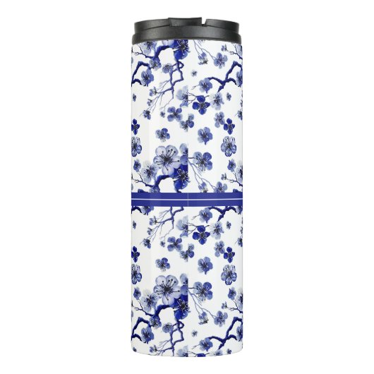 Monogram | Oriental Sakura Branch Pattern Thermosbeker (Achterkant)