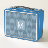 Monogram | OutdoorGeo-stap | Blauw pijlpatroon (Achterkant)