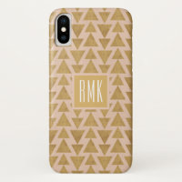 Monogram | OutdoorGeo-stap | Goud en koraal