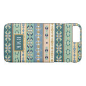 Monogram | OutdoorGeo-stap | Indiaas Patroon Case-Mate iPhone Case (Achterkant (Horizontaal))