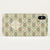 Monogram | OutdoorGeo-stap | Tribalpatroon Case-Mate iPhone Case (Achterkant (horizontaal))