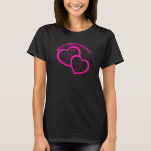 Monogram overlevende hartvlinder t-shirt