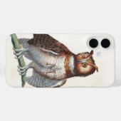 Monogram Owl Persoonlijke iPhone 5 Hoesje (Achterkant (horizontaal))