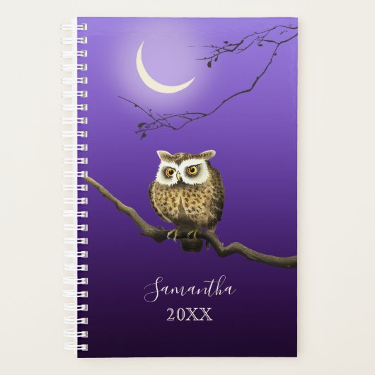 Monogram Own Night Moonlight Deep Blue Planner (Devant)
