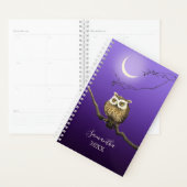 Monogram Own Night Moonlight Deep Blue Planner (Devant avec enveloppe)