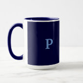 Monogram P Navy Blue Combo-Mok Mok (Links)