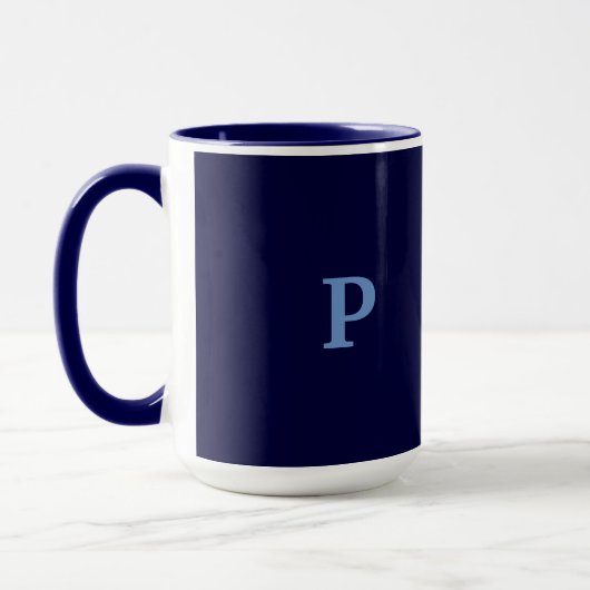 Monogram P Navy Blue Combo-Mok Mok (Links)