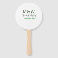 Monogram paar grijs groen moderne romantische date