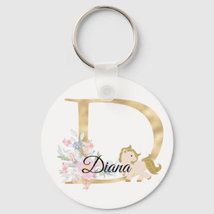 Monogram paard schattige florese paardensportnaam sleutelhanger