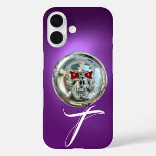 MONOGRAM Paars iPhone 16 Hoesje