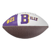 Monogram Paars en goudFootball American Football (Gedraaid 270)