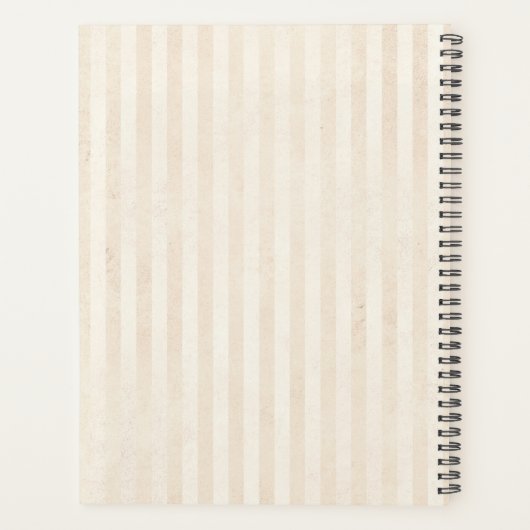 Monogram  paddenstoel en Floral Compilation Planner (Achterkant)