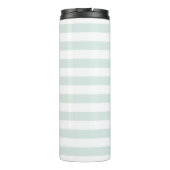 Monogram Paradise Floral en Stripes Thermosbeker (Achterkant)
