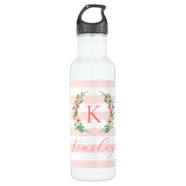 Monogram Paradise Floral en Stripes Waterfles