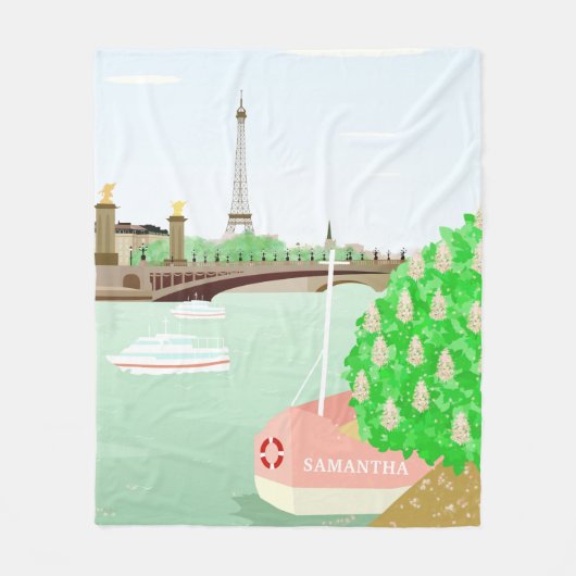 Monogram Paris Cityscape Ressort Couverture (Devant)