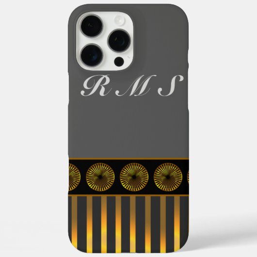 Monogram past iPhone 7 Plus aan, alleen daar Case-Mate iPhone Case (Achterkant)