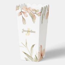 Monogram pastel roze baby hemel baby bloem ontwerp