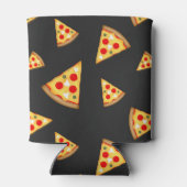 Monogram patroon pizza's blikjeskoeler (Achterkant)