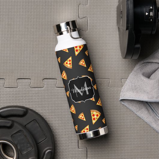 Monogram patroon pizza's waterfles (Gym)