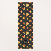 Monogram patroon pizza's yogamat (Voorkant)