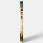 Monogram  Peacock Chandelier Damask iPhone Case-Mate iPhone Case (Achterkant / Links)