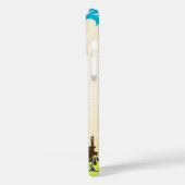 Monogram  Peacock Chandelier Damask iPhone Case-Mate iPhone Case (Achterkant / Links)