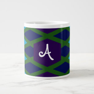 Monogram Peacock Diamond Extra Grote Beker