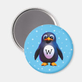 Monogram Penguin Magneet (Voorkant / Achterkant)