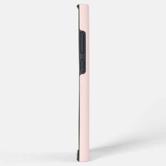 Monogram penseelscript Blush Pink Samsung Galaxy Hoesje (Rechterkant)