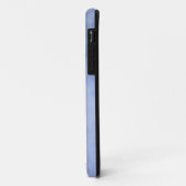 Monogram Personaliseer Blauw en Wit Case-Mate iPhone Case (Achterkant/links)