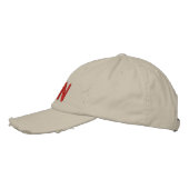 Monogram Personaliseer Maple Leaf Embroidery Pet (Links)