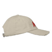 Monogram Personaliseer Maple Leaf Embroidery Pet (Rechts)
